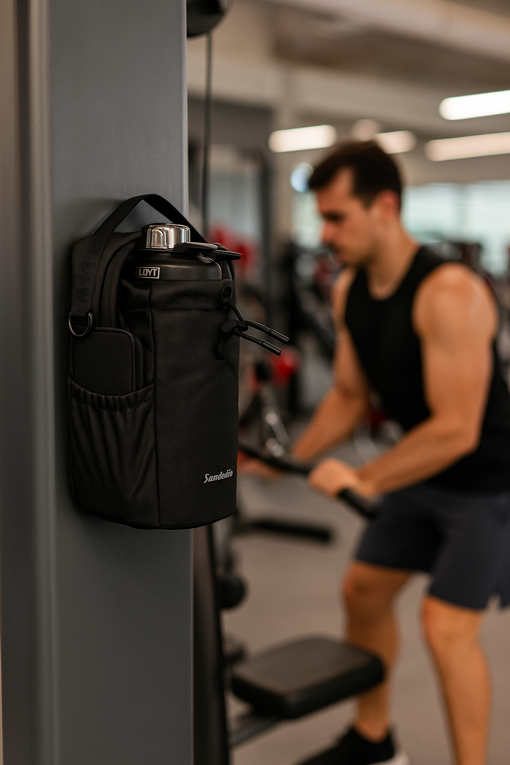 Magnetic Gym Bag